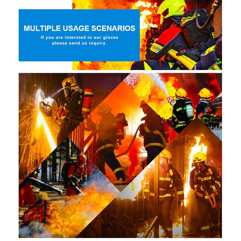 Firefighting Gloves Manufacturer - Wear Resistant Fire Proof Rescue