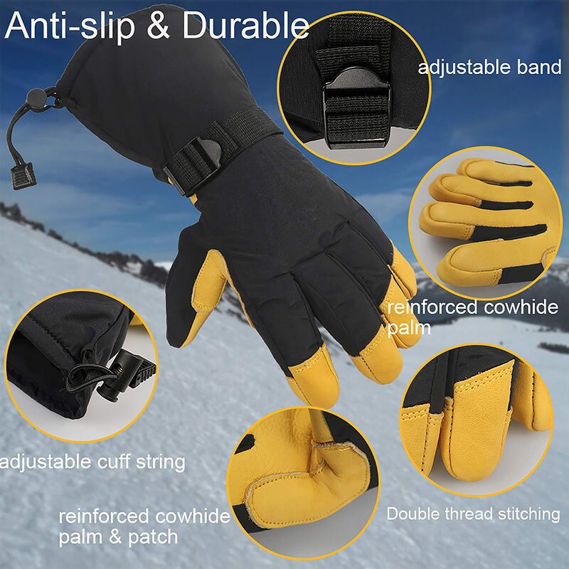 Ski Gloves Factory - Fashion Waterproof Windproof Touchscreen
