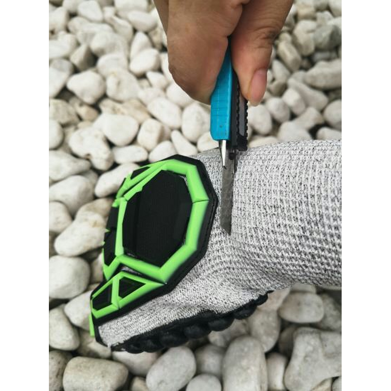 Safety Work Gloves Supplier - TPR Anti Impact Vibration Cut