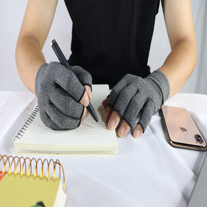 Compression Gloves Supplier - Customized Fingerless Silicone Therapy