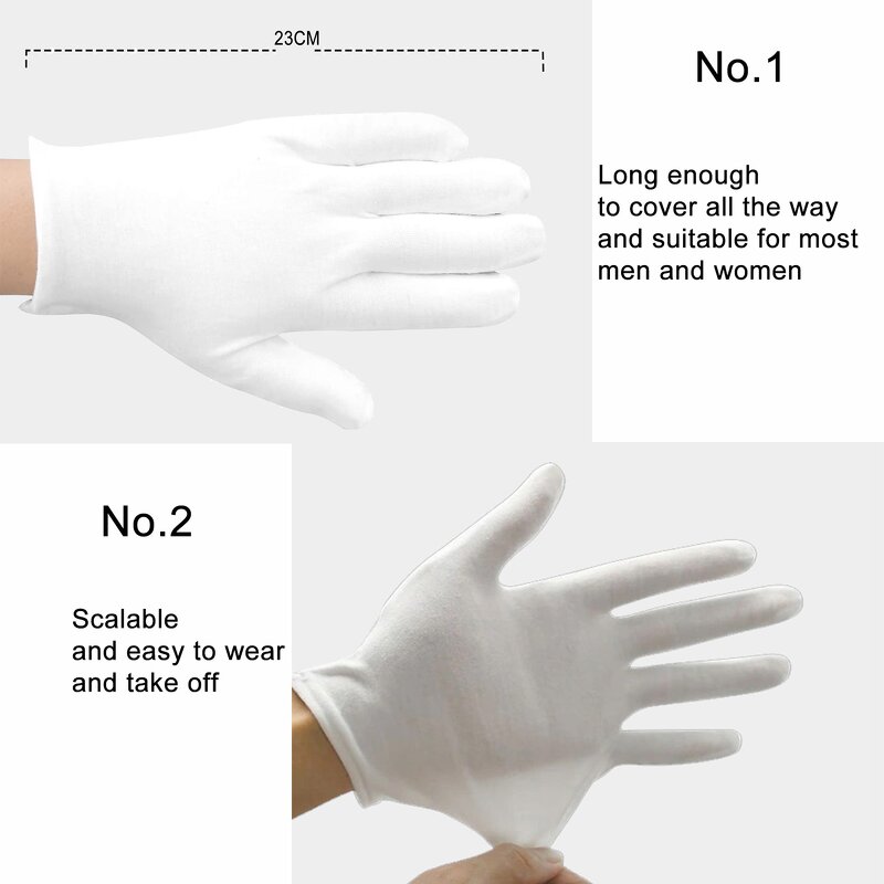 Cotton Gloves Manufacturer - Cosmetic Beauty Organic for Eczema