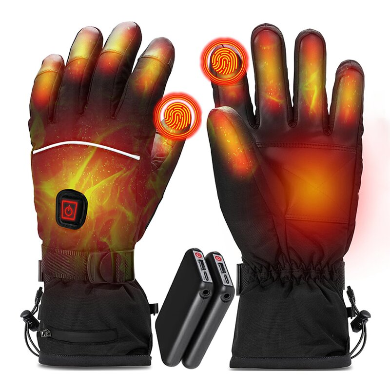 Heated Gloves Supplier - Touch Screen Lithium Battery Snowboard