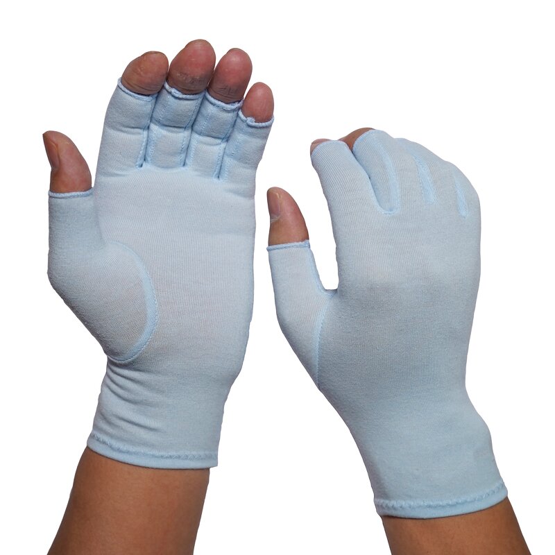 Arthritis Gloves Supplier - Breathable Pain Relieve Half Fingers