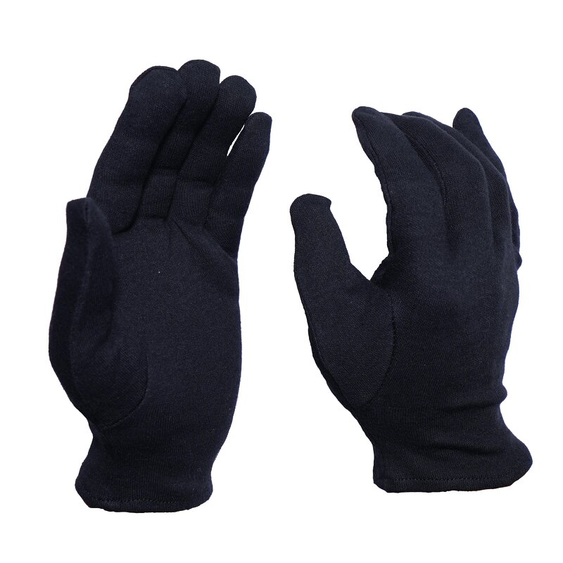Sleep Gloves Supplier - Black Cotton Anti Scratch for Eczema