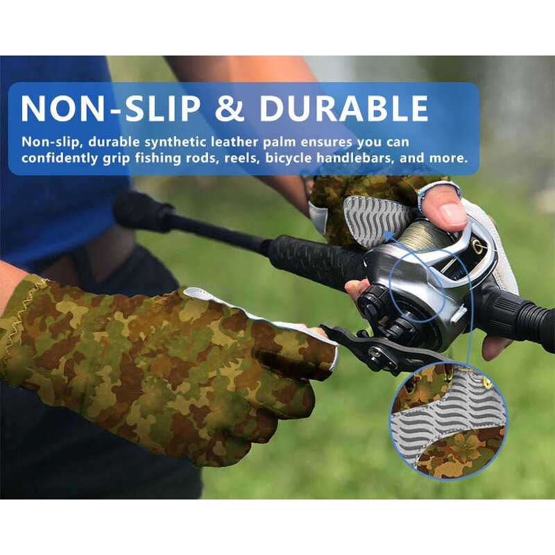 Fishing Gloves Factory - High Quality UV Protection Non Slip