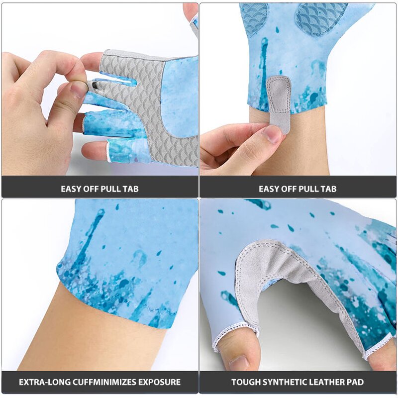 Fishing Gloves Factory - Customizable Men Fit Flexible Non Slip