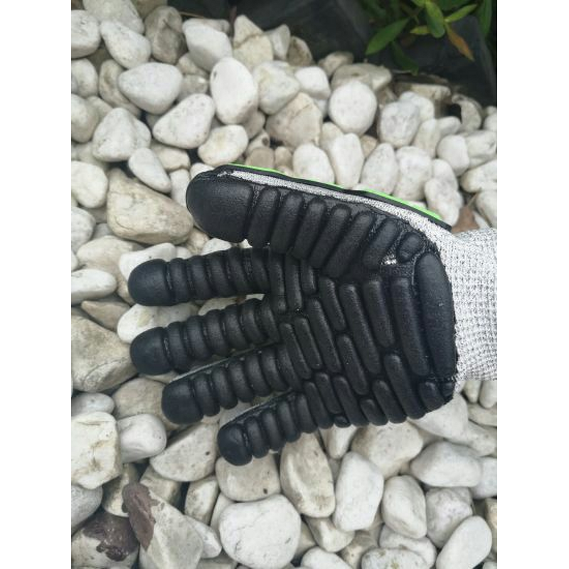 Safety Work Gloves Supplier - TPR Anti Impact Vibration Cut