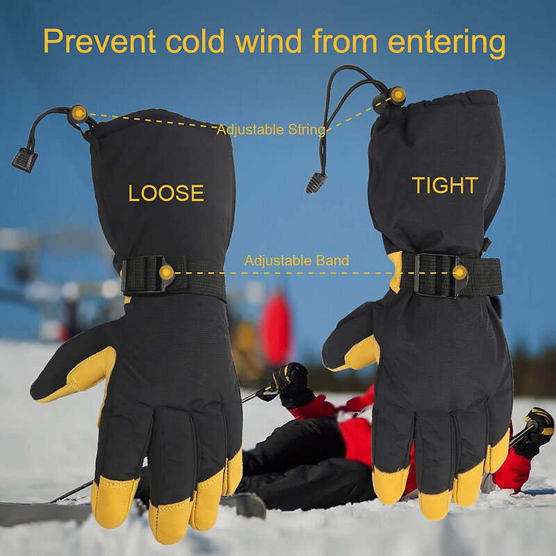 Ski Gloves Factory - Fashion Waterproof Windproof Touchscreen
