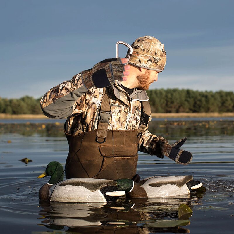 Hunting Gloves Manufacturer - Durable Waterproof Half Finger Camo