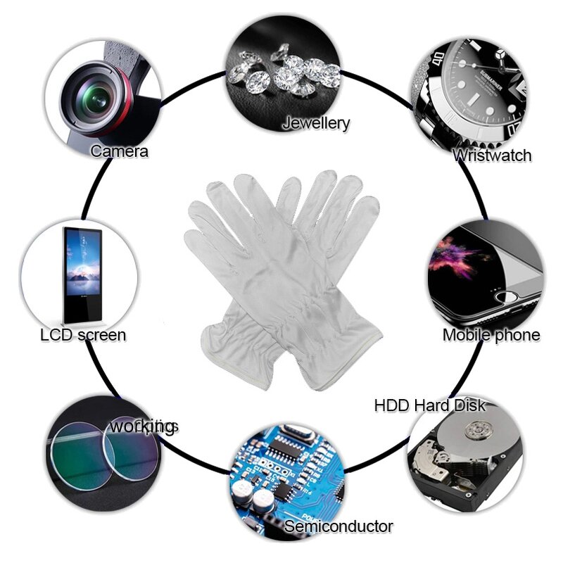 ESD Gloves Supplier - Custom Soft Dust Free Labor Industrial