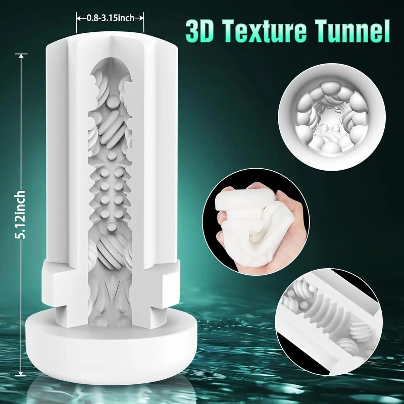 Male Masturbation Cup Telescopic Heated Sucking Pocket Pussy Sex Machines Toy Adult Goods for Men Vagina Masturbator