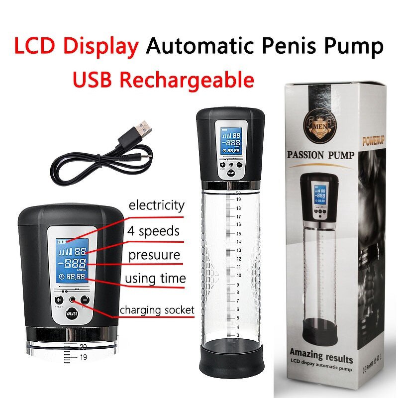 Automatic Male Masturbation Cup with LED Display Vibrator Sucking Telescopic Masturbation Cup Sex Toys for Men Masturbating