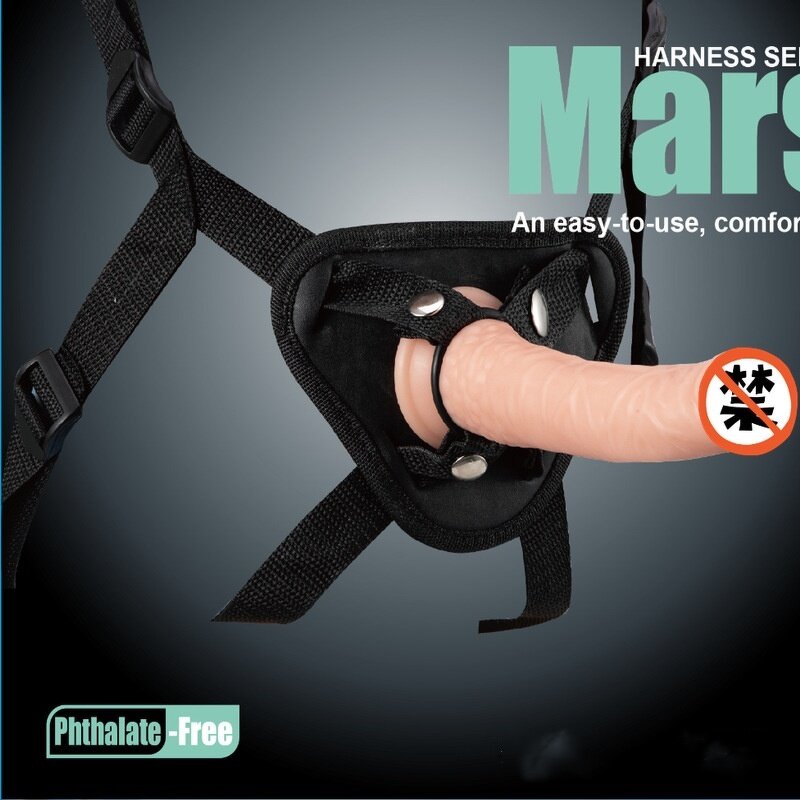 Strap on 8.2-Inch Dildo Kit, Strapon Kit, Strap on for Couples, Penis Silicone Strap on Dildo Harness