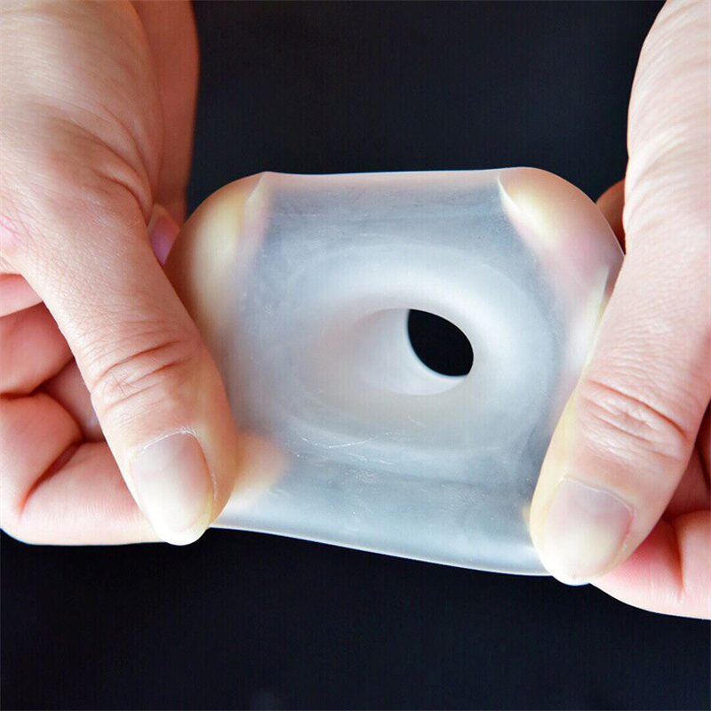 Silicone Sleeves for Penis Enlargement Extender Stretcher Genital Sleeve Pump Glans Cap Adult Supplies Enlarger Erection Sex Toy