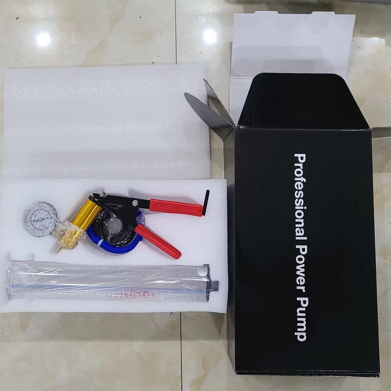 12 X 2.5 Inch Cylinder Acrylic Penis Pump Manual Penis Enlarger Sex Toy for Men Vacuum Pump Male Extender Trainer Sex Product