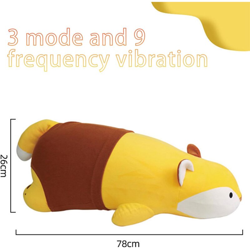 Women's 3-Mode 9-Vibration Thrusting Dildo Large Toy Doll with Sucking Vibrator Adult Toy Board