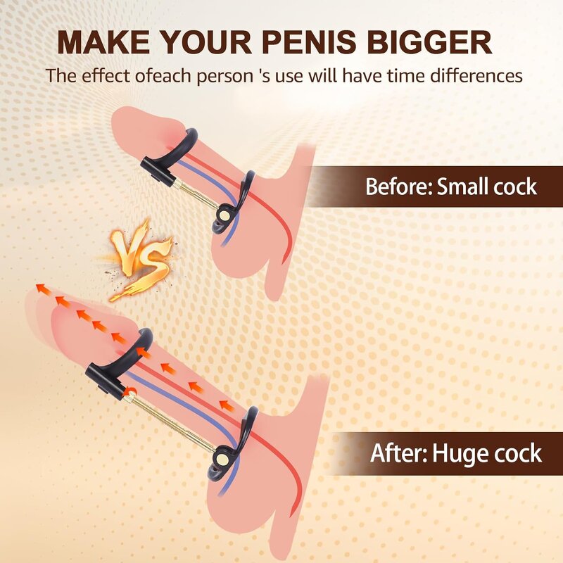 Adult Sex Toys Silicone Herb Penis Pump Enlarger Stretcher Kit Male Enhancement Male Penis Extender Accessories
