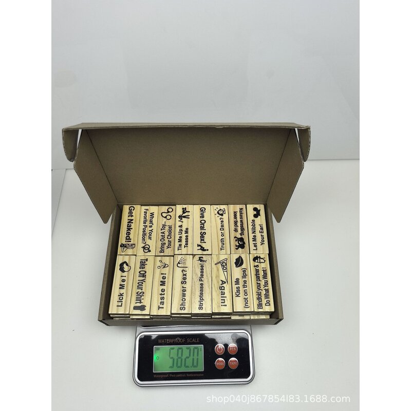 Lust Tower Games for Adults Super Naughty Block Tower Tumbling Wooden Tower Stacking Block for Couples Date Night for Valentine