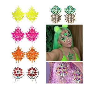 Sexy Mature Women Boobs Pasties Rhinestone Nipple Covers Diamond Nipples Cover Pasties Nipple Cover Diamonds