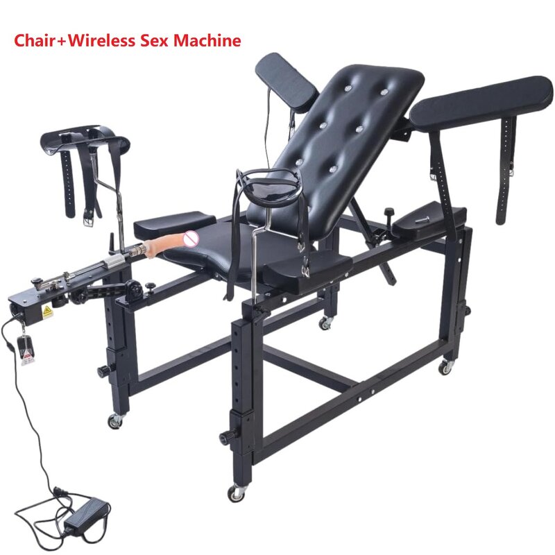 BDSM Furniture Open Leg Spreader Restraint Handcuffs Large Sex Furniture Love Sofa Erotic Bondage Sofa Chair With Sex Machine