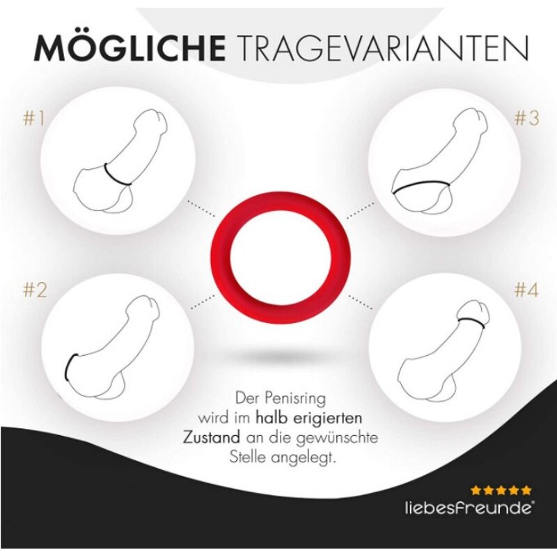 3pcs/set Durable Black Silicone Penis Cock Ring Men Ejaculation Delay Rubber Rings Sex Toys for Male