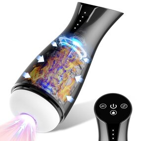 New Original Male Masturbation Toy with 3 Sucking 10 Vibration 3D Realistic Textures Automatic Male Stroker Masturbator for Man