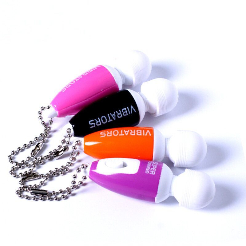 Women's Mini Sex Toy Portable Vibrator Keychain Clitoral G-Spot Stimulator Massager Adult Sex Toy