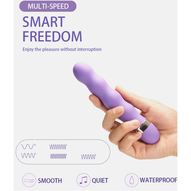 Thread Long Bullet Vibrators 10 Speed Power Waterproof Vibrator Wand Butt Plug Beginners Anal Vibrator G Spot Sex Toy for Women