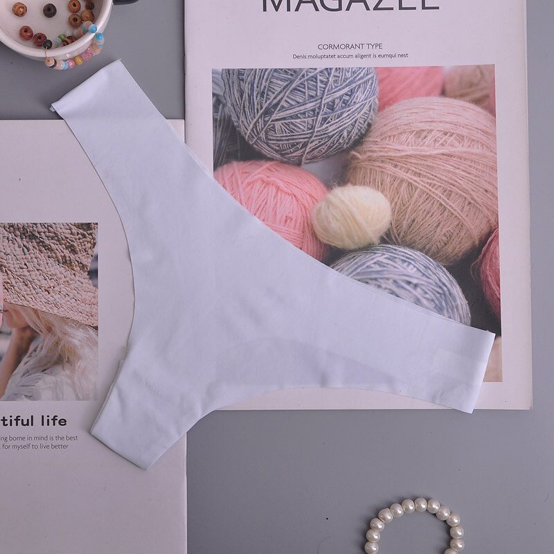 Seamless Thongs for Women No Show Thong Underwear Women Comfortable Multiple Color
