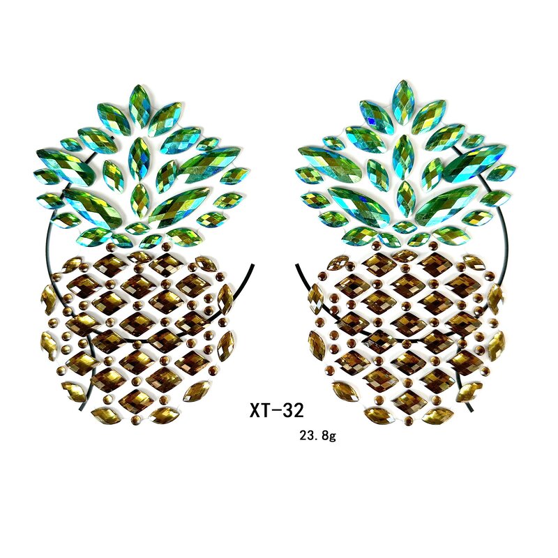 Sexy Mature Women Boobs Pasties Rhinestone Nipple Covers Diamond Nipples Cover Pasties Nipple Cover Diamonds