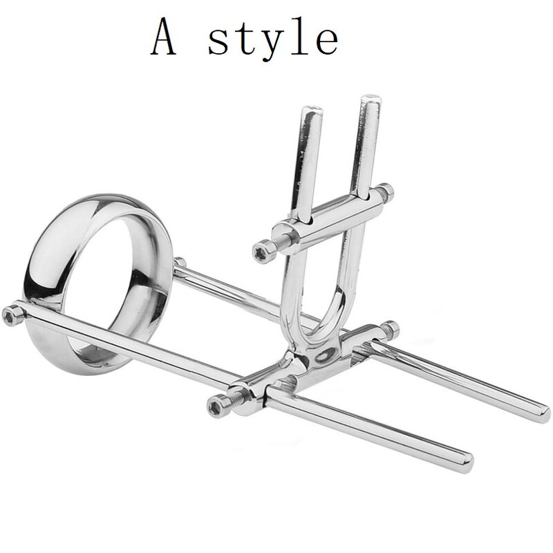 Metal Penis Extender Stretcher Kit Penises Stretching Device for Men Adjustable Traction Male Training Devices Set Sex Toys