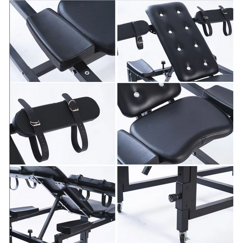 BDSM Furniture Open Leg Spreader Restraint Handcuffs Large Sex Furniture Love Sofa Erotic Bondage Sofa Chair With Sex Machine
