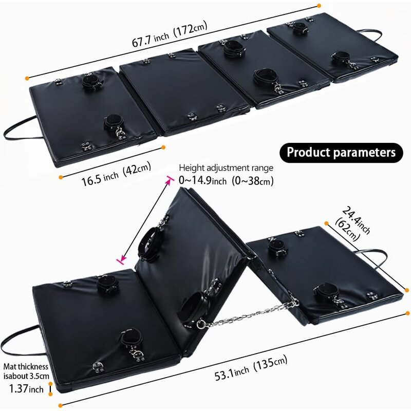 Bondage Furniture Multi-Position Sex Aid Sofa Cushion for Couple SM Limbs Restraint Bondage Props Slave Training Tools