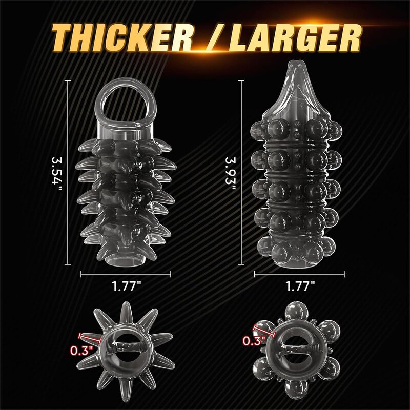 Best Selling High Quality TPE Reusable Sleeve Soft Silicone Rub Ber extra Dotted Penis Condom