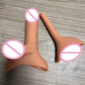 3 in 1 Stand to Pee Silicone Dildo Prosthetic Packer Transgender STP for FTM for G-Spot Stimulator Feature Big Penis Cock