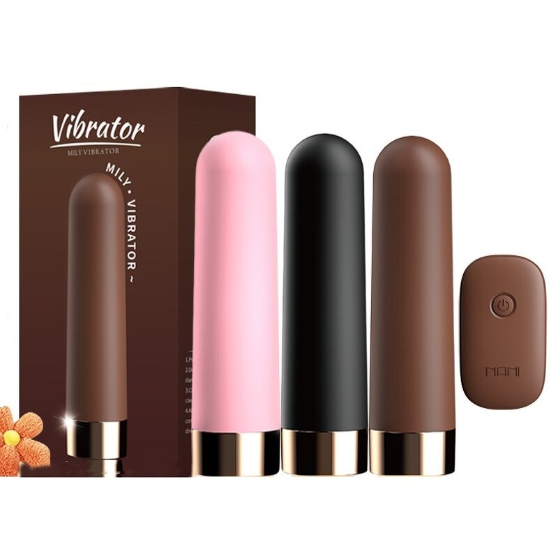 2024 Mini Bullet Vibrator for Women New Remote Control 10 Mode Mute G-Spot Clitoris Stimulator Dildo Sex Toys