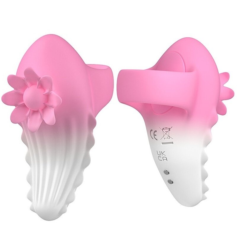 Finger G-spot Clitoris Nipple Stimulator 8 Vibration Modes Quiet Finger Masturbator Vibrator Set Female Pleasure Sex Toys