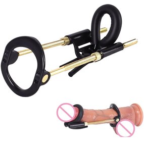 Adult Sex Toys Silicone Herb Penis Pump Enlarger Stretcher Kit Male Enhancement Male Penis Extender Accessories