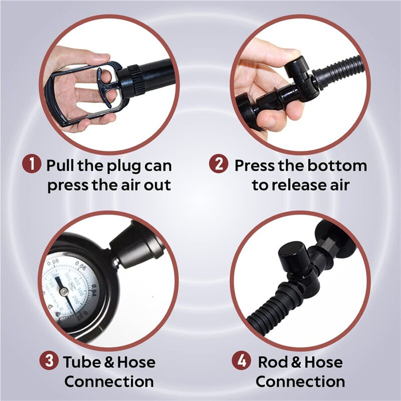 Free Manual Penis Pump Enhancer ABS and Silicone Men Sex Toy Dick Enlarger for Manual Penis Enlargement