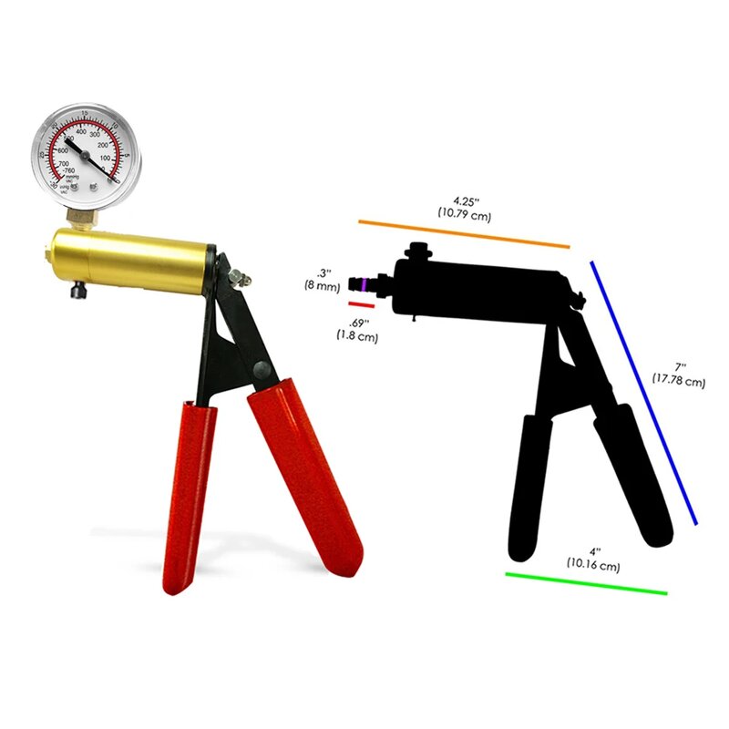 12 X 2.5 Inch Cylinder Acrylic Penis Pump Manual Penis Enlarger Sex Toy for Men Vacuum Pump Male Extender Trainer Sex Product