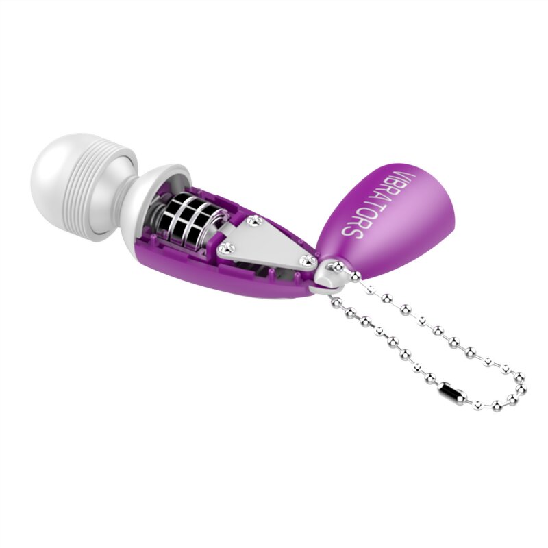 Women's Mini Sex Toy Portable Vibrator Keychain Clitoral G-Spot Stimulator Massager Adult Sex Toy