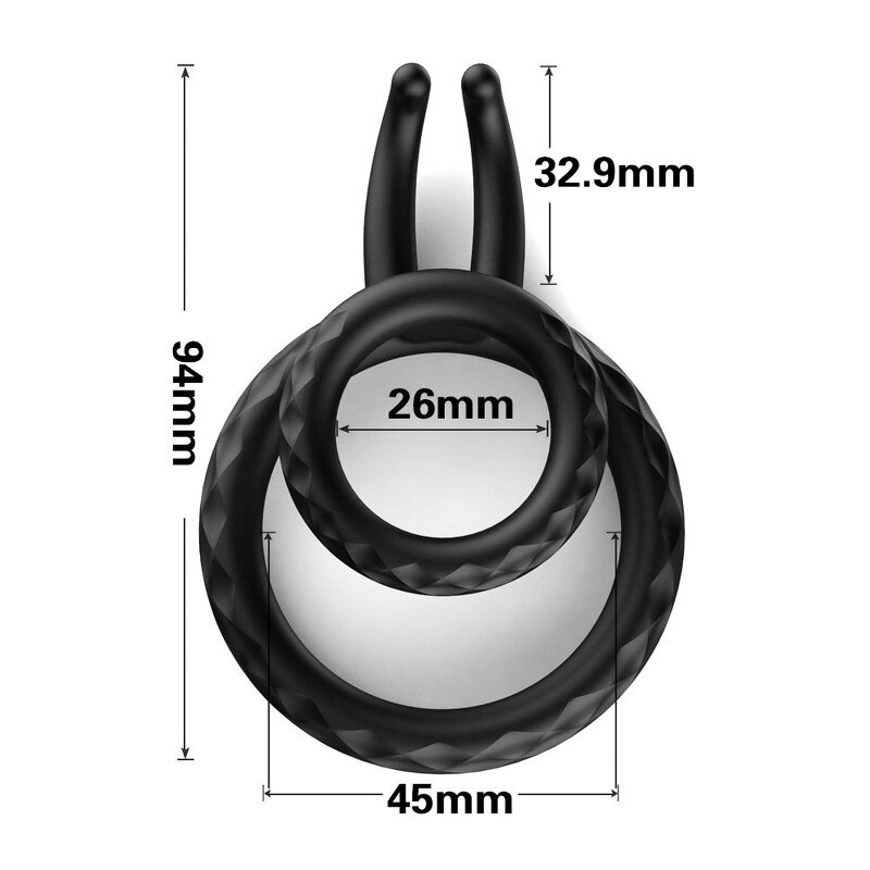 Penis Rings Cock Ring Sexual Stimulation Device for Erection Enhancing Long Lasting Stronger, Adult Sex Toy for Men or Couple