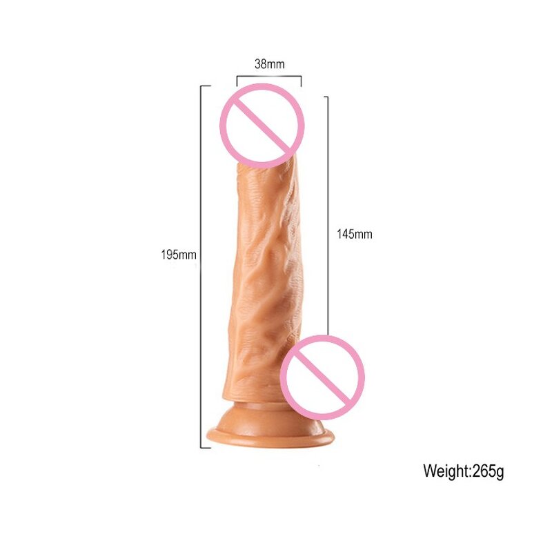 Strap on Dildo Harness Adult Sex Toys for Lesbian,Adjustable Soft Realistic Silicone Dildos with Strap on Suction Cup Anal Penis