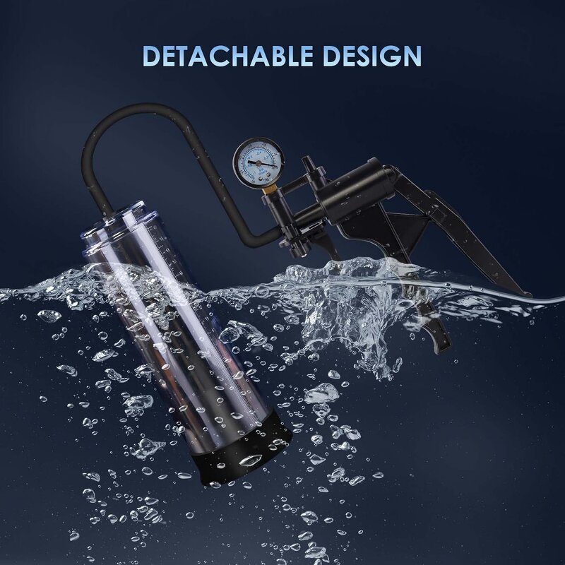 Men Sex Toys for Enlargement Vacuum Penis Pump Enlarger Device Male Enlarging Pump Extention with 1 Pcs Vagina Sleeve Cock Pumps