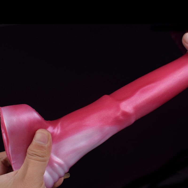 Penis Extender Fantasy Penis Enlarger with Silicone Cock Ring, Reusable Penis Sheath Soft Pennis Girth Sleeve to Enlarge Prolong