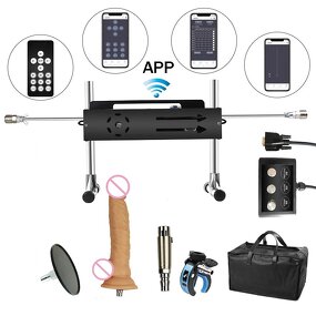 New APP Control Sex Machine,200W Servo Motor, Stroke 15cm,10 Years Warranty,For Woman Man Sex Machine,Vibrator Toys