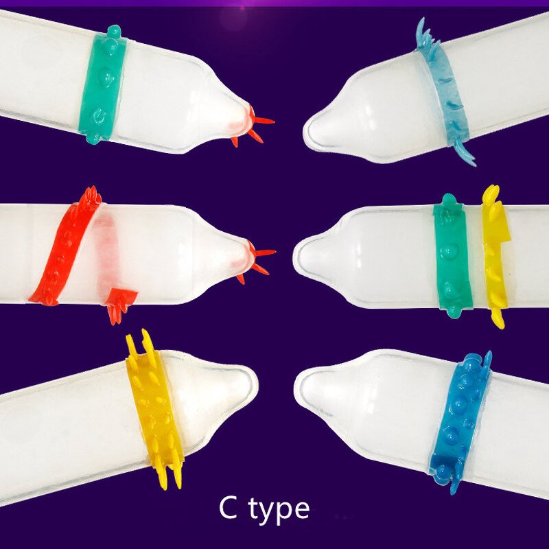 Buy Best Brand Latex ultra Thin Sleeve Sexy Male Sex Barbed Condom for Men Sex Hot