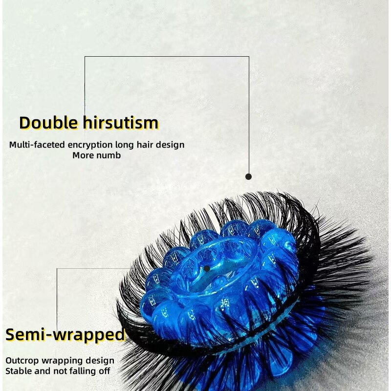 Sheep Eye Socket Sex Toy Hair Silicone Lock Sperm Sex Ring Penile Ring Double-layer Anti-shooting Male Adult Products