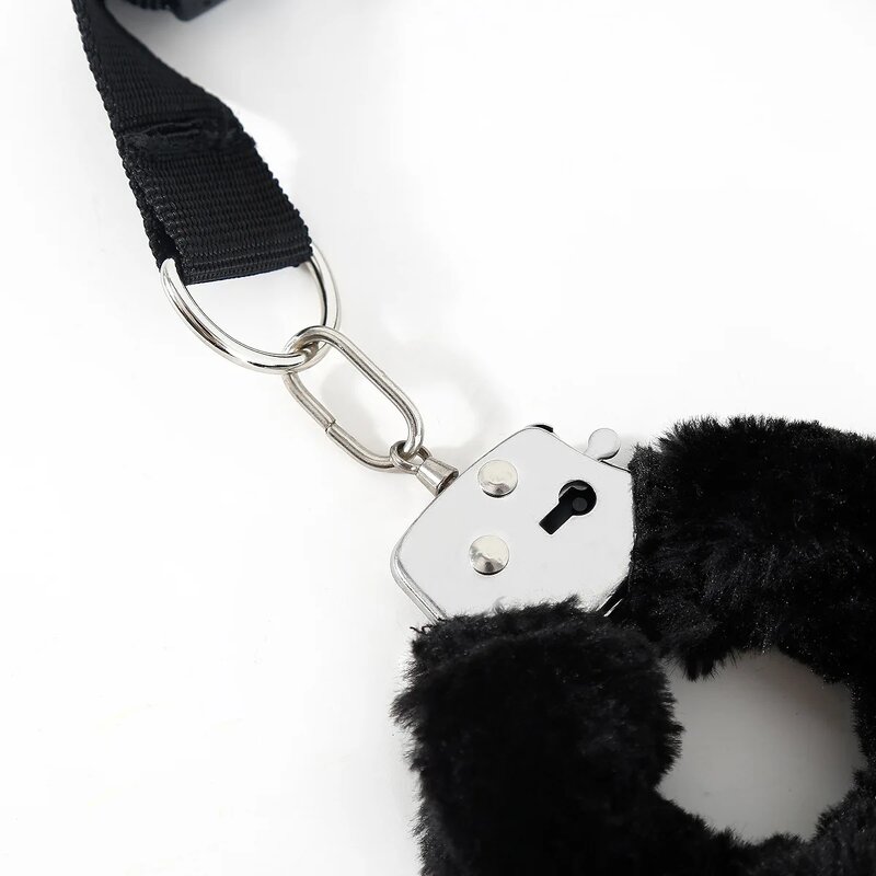 Handcuffs and Leg Cuffs Adult Toys Alternative Nylon Plush Sex Handcuffs BDSM Bondage Exotic Sex Toys for Couples Adults Games