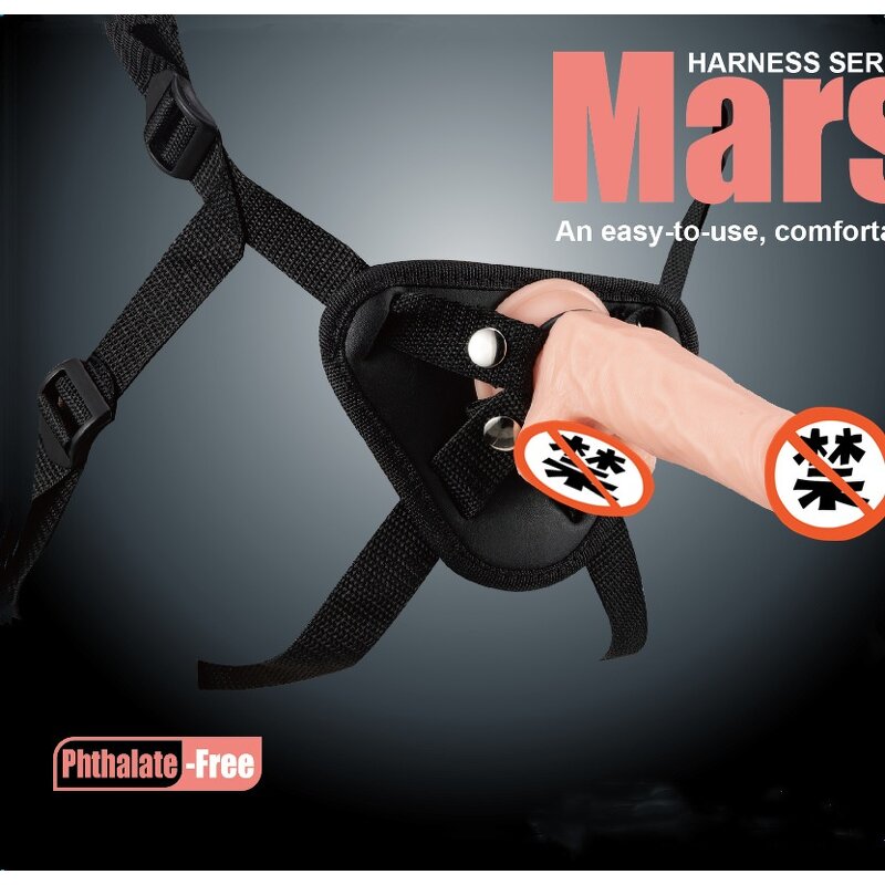 Strap on Dildo Harness Adult Sex Toys for Lesbian,Adjustable Soft Realistic Silicone Dildos with Strap on Suction Cup Anal Penis